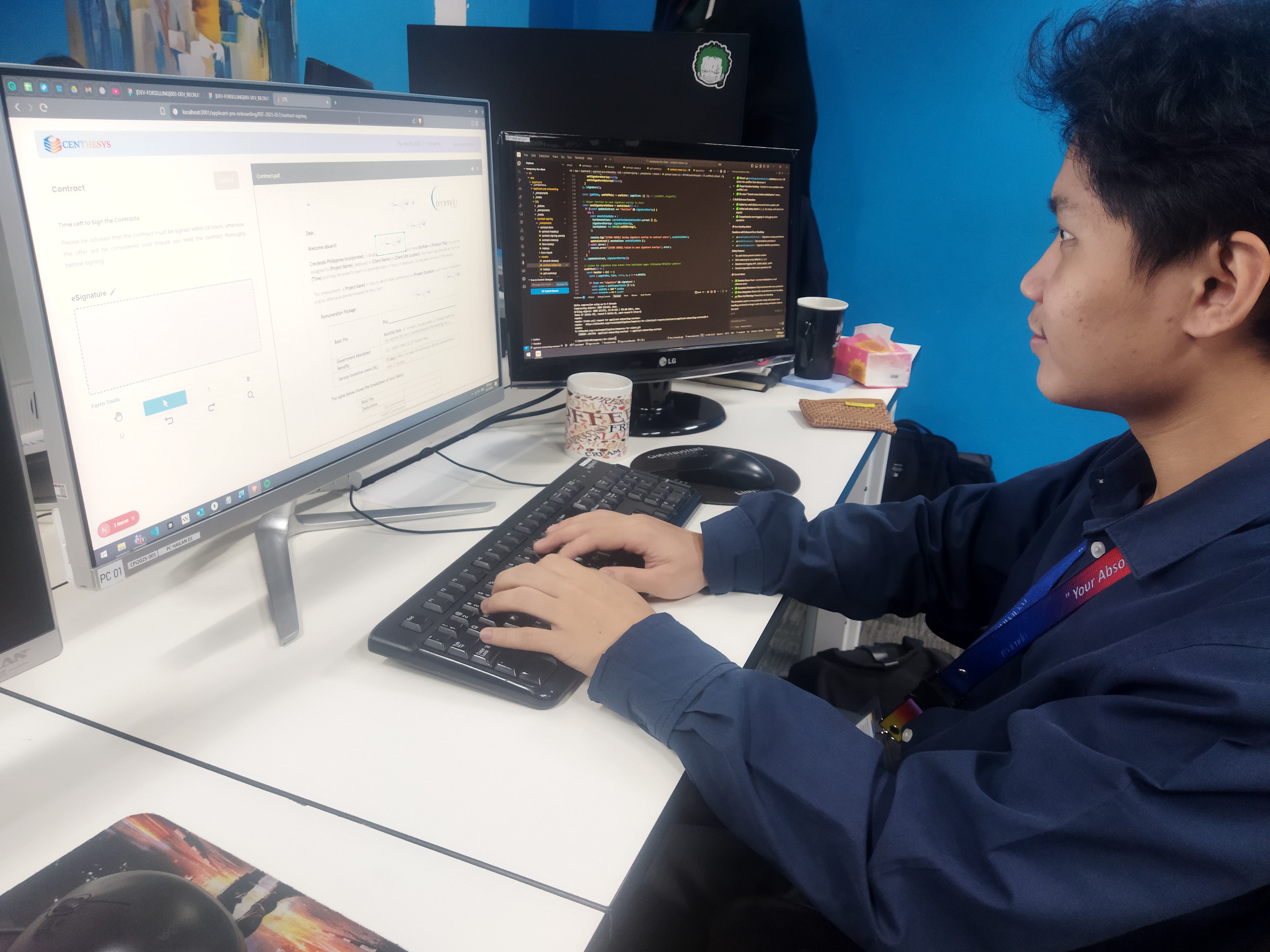 Dynamic Contract Preparation Module